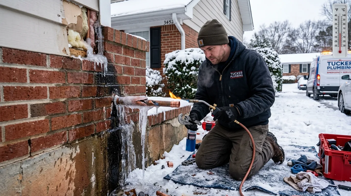 Burst Pipes in Winter: What Scottdale Homeowners Need to Know